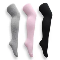 LIMA ATELIER - PACK X3 PANTY BEBÉ NIÑA ALGODÓN PIMA GRUESA DE INVIERNO