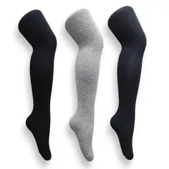LIMA ATELIER - PACK X3 PANTY BEBÉ NIÑA ALGODÓN PIMA GRUESA DE INVIERNO