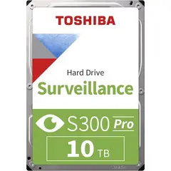 TOSHIBA - Disco duro Surveillance S300 PRO 10TB SATA 7200 512MB 3 5