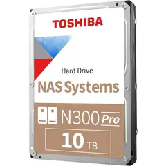 TOSHIBA - Disco duro N300 PRO NAS 10TB SATA 6 0Gbs 7200rpm 512MB 3 5