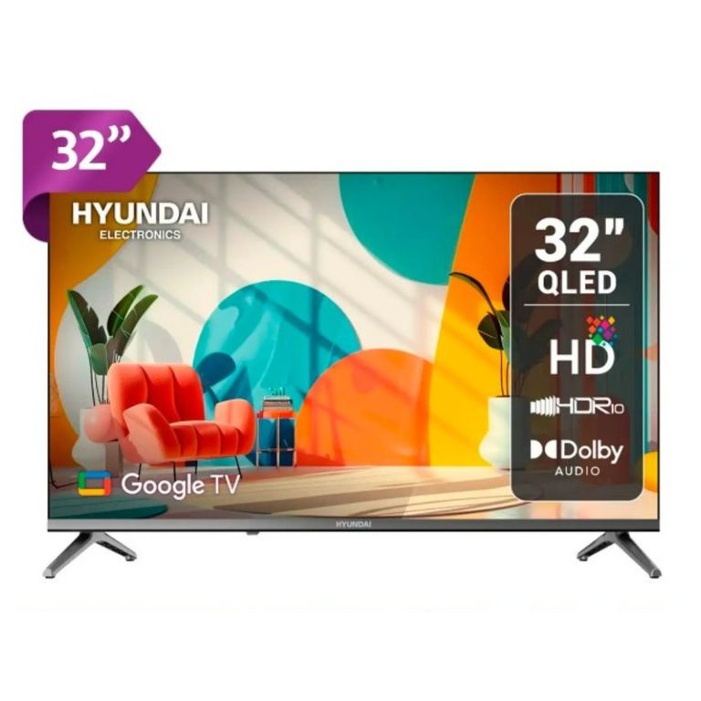 Televisor QLED 32 HD Smart Tv HYLED3259QG