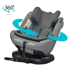 PRIORI - Silla de Auto Bebé 360° First Plus Gris Azul