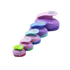 PUREPOWER - Perforadora de papel perforadora circular de 5 piezas