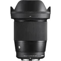 SIGMA - 16mm f 1.4 DC DN Contemporary Lens - Nikon Z