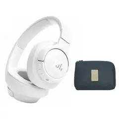 JBL - Audífonos Bluetooth Tune 720BT Blanco y Estuche