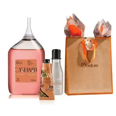 NATURA - Ekos Rep Frescor Castaña + hidratante +jabon tododia