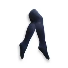 LIMA ATELIER - PANTY PARA NIÑAS DELGADA DE NYLON CON DISEÑO - AZUL MARINO