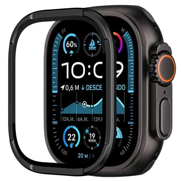 Protector de Pantalla Mica de Vidrio para Apple Watch Ultra Military B