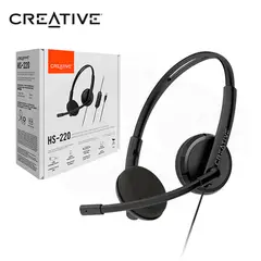 CREATIVE - AUDIFONO CMICROF HS-220 BLACK 51EF1070AA001