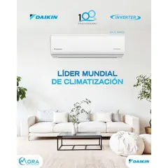 DAIKIN - AIRE ACONDICIONADO SPLIT INVERTER 12,000 BTU, SOLO FRIO