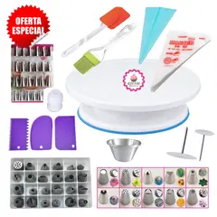 GENERICO - Kit de aprendizaje de 129 piezas para Repostería