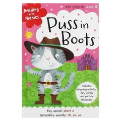 GENERICO - Libro Infantil en ingles puss in boots
