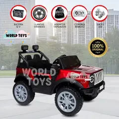 CONFORT - Carro a Batería para niños «SPEED» Todo Terreno Red