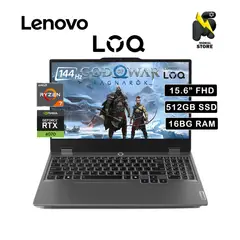 LAPTOP LOQ 15 ARP9/ AMD RYZEN 7 -7435HS / SSD 512 GB / 16 GB RAM / RTX 4070 / 15.6 "144HZ