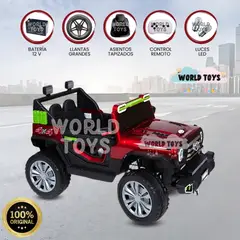 TOYOTA - Carro a Bateria para Niños «GREAT TOYIN» Red