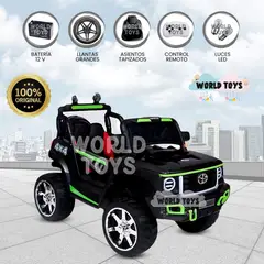 TOYOTA - Carro a Bateria para Niños «ALTOYIN» Black