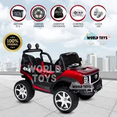 TOYOTA - Carro a Bateria para Niños «ALTOYIN» Red