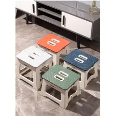 GENERICO - BANQUITO TABURETE PLEGABLE Y PORTÁTIL 19 CM COLOR VERDE