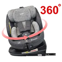 PRIORI - Silla de Auto Para Bebé Giro 360° I-hero Gris