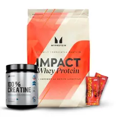 MYPROTEIN - Impact Whey Protein 25Kg Vainilla+Creatina Universe Nutrition 250Gr+2 Diabolus
