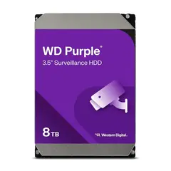 WESTERN DIGITAL - WD85PURZ Disco duro 8TB Purpura 5640RPM SATA 3.5"