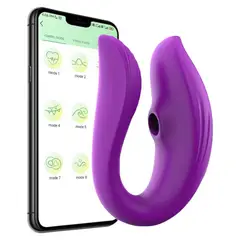 GENERICO - Succionador Vibrador Y Estimulador de Clitoris con Aplicativo