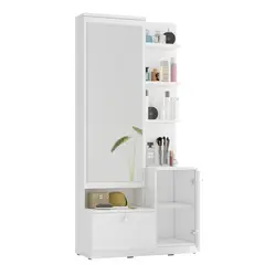 GENERICO - Tocador con Espejo Taissa Blanco Petrox Home