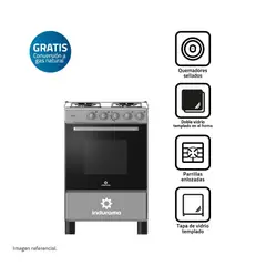 INDURAMA - COCINA A GAS VERNET SPAZIO 3