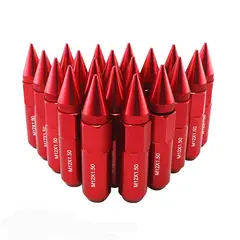 GENERICO - Tuercas Blox Para Aro 12X15X150 Color Rojo