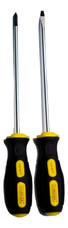 Juego de Desarmador 2 PZS ± 3mmx4 PVC