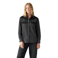 LEVIS - Camisa Mujer Sawyer Western Shirt Negro