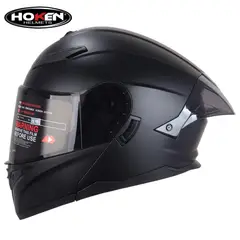 GENERICO - CASCO HOKEN HK3 FF-916 NEGRO MATE ¨ORIGINAL¨