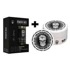 GENERICO - Duo Pack Bandido Cera Efecto Telaraña Spider y Polvo Texturizador 32g