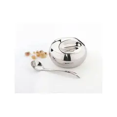 TRAMONTINA - Azucarero 500Gr de acero inoxidable