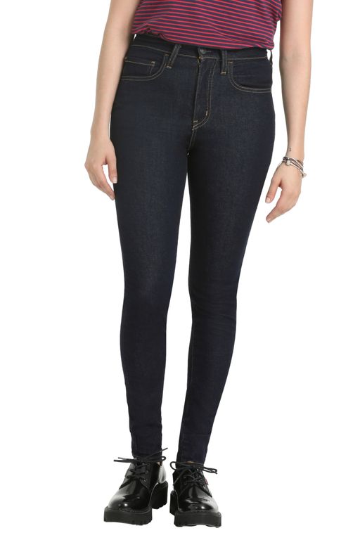 Jeans Mujer 720 High Rise Super Skinny Azul