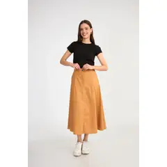 GENERICO - FALDA LARGA ALGODÓN ALMAT MUJER