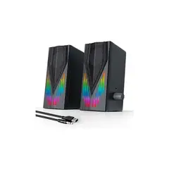 SUPER - PARLANTES RGB RITMICO