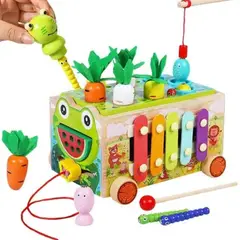 GENERICO - JUGUETE MONTESSORI XILOFONO MADERA NIÑOS