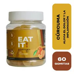 EAT IT SHAKE IT DRINK IT - EAT IT! CÚRCUMA GOMITAS SABOR A MANDARINA