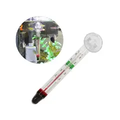 GENERICO - Termómetro de vidrio sumergible para peceras yo acuarios