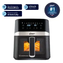 OSTER - Freidora De Aire 4Lt Digital con Ventana