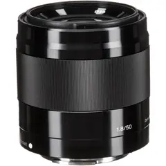 SONY - E 50mm f/1.8 OSS Lente Para NEX - Negro