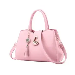 GENERICO - Bolso de Cuero PU Dama Estilo Cruzado Mediano