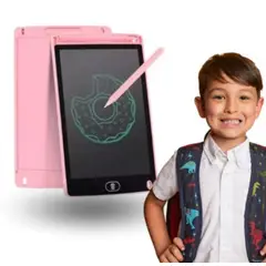 GENERICO - Tablet Pizarra Lcd Dibujo para Niños 10 Pulgadas rosado