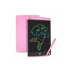 GENERICO - Tablet Pizarra Lcd Dibujo para Niños 10 Pulgadas rosado