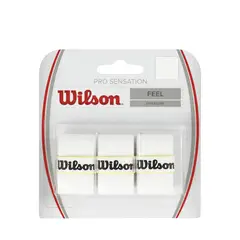 WILSON - Overgrip para Raqueta 3Pk Pro Sensation Blanco -