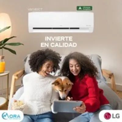 Aire Acondicionado Split, DUALCOOL Inverter 12,000 BTU, Frío