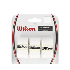 WILSON - Overgrip para Raqueta 3Pk Pro Comfort Blanco -