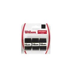 WILSON - Overgrip para Raqueta 3Pack Advantage Negro -