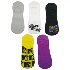 GENERICO - Medias invisibles MTV - Set x 5